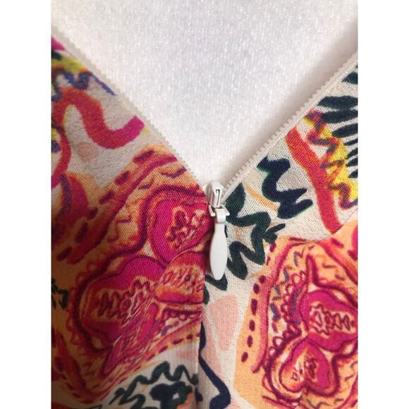 Anthropologie Maeve Siya Kimono Mini Dress Ruched Waist Floral Feminine Sz: 0 - Picture 7 of 15